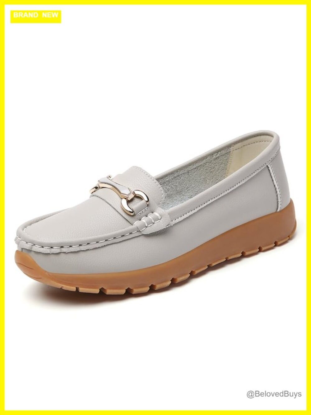 Women's Slip On Loafers Comfortable Mocc Casual Walking Shoes